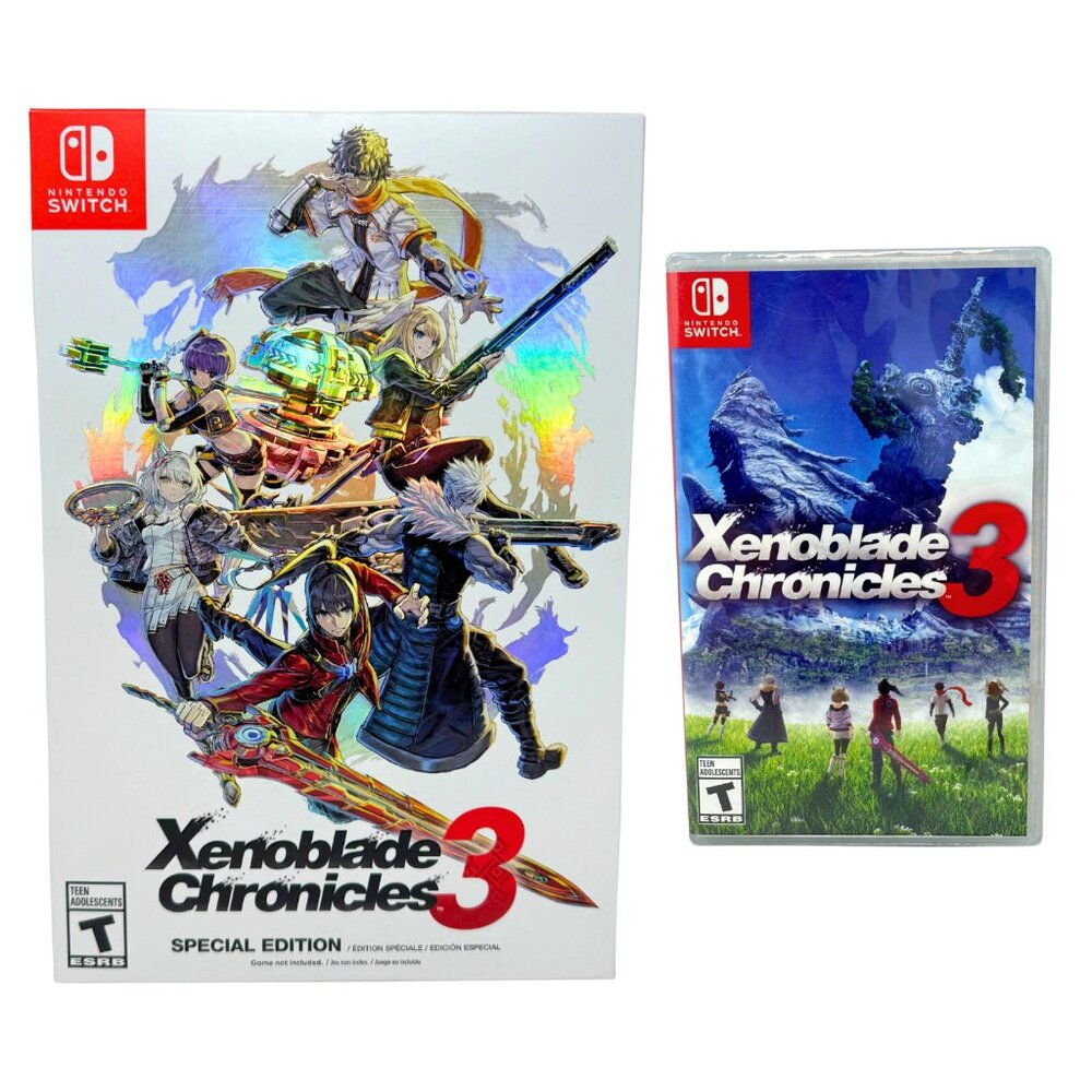 Xenoblade Chronicles 3 Special Edition Nintendo Switch Includes Sealed Game